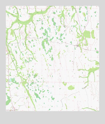 Kenansville, FL USGS Topographic Map