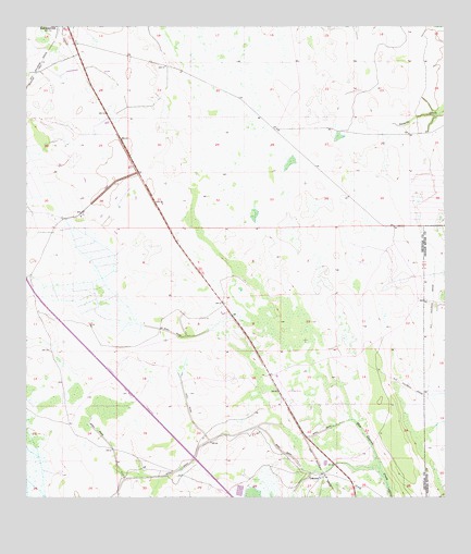 Kenansville SW, FL USGS Topographic Map