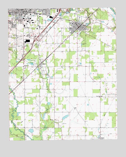 Kensett, AR USGS Topographic Map