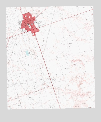 Kermit, TX USGS Topographic Map