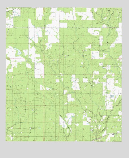 Kernan, LA USGS Topographic Map