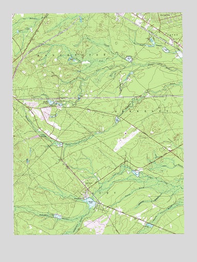 Keswick Grove, NJ USGS Topographic Map