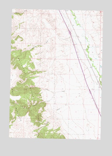 Kidd, MT USGS Topographic Map