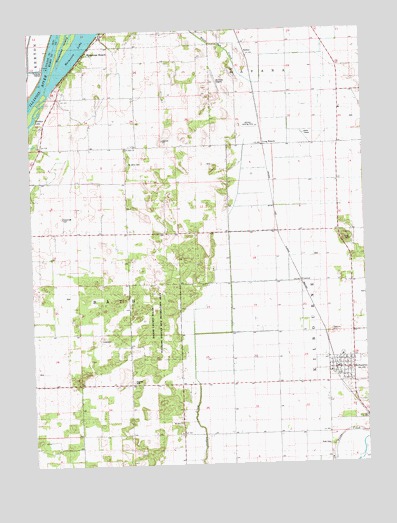 Kilbourne, IL USGS Topographic Map
