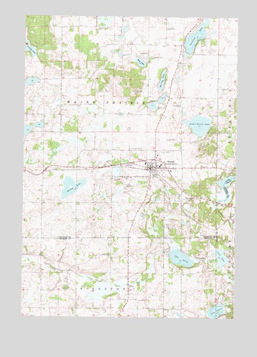 Kimball, MN USGS Topographic Map