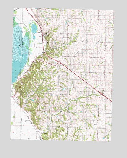 Kimsey Creek, MO USGS Topographic Map