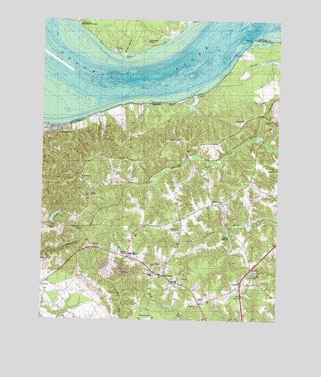 King George, VA USGS Topographic Map