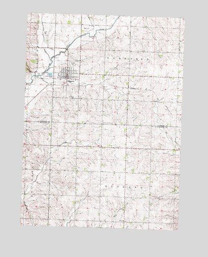 Kingsley, IA USGS Topographic Map