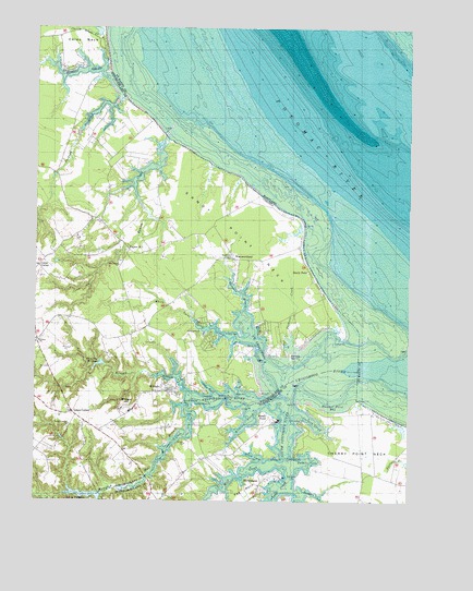 Kinsale, VA USGS Topographic Map