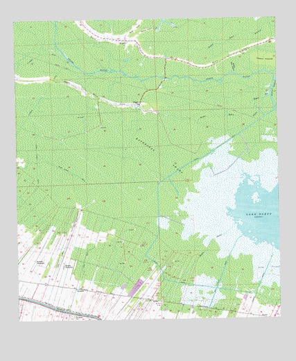 Kraemer, LA USGS Topographic Map