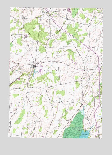 La Fargeville, NY USGS Topographic Map