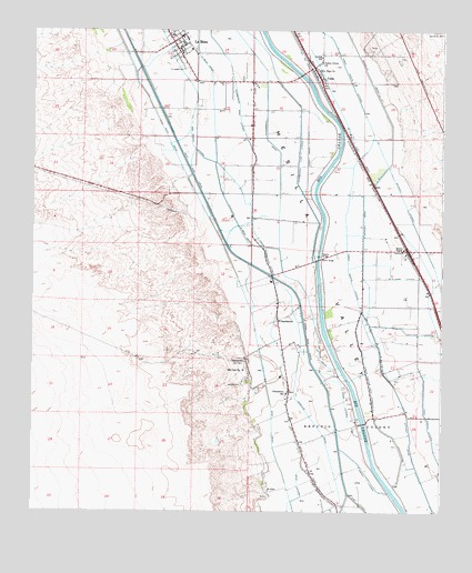 La Mesa, NM USGS Topographic Map