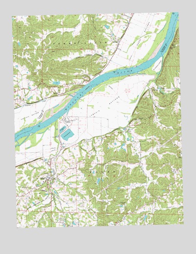 Labadie, MO USGS Topographic Map