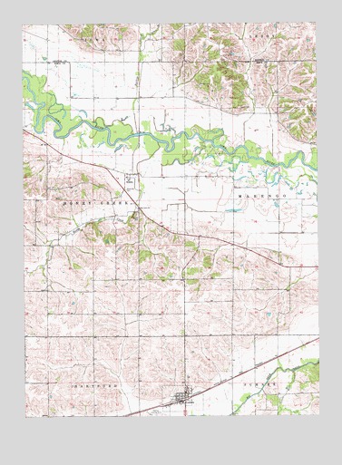 Ladora, IA USGS Topographic Map