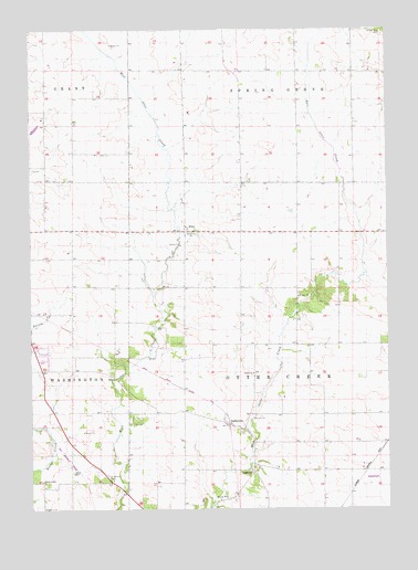 Lafayette, IA USGS Topographic Map