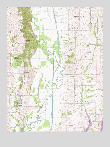 Lagonda, MO USGS Topographic Map