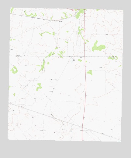 Barnhart SW, TX USGS Topographic Map