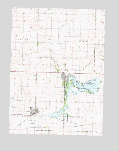 Lake View, IA USGS Topographic Map