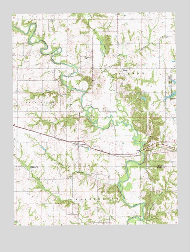 Lakenan, MO USGS Topographic Map
