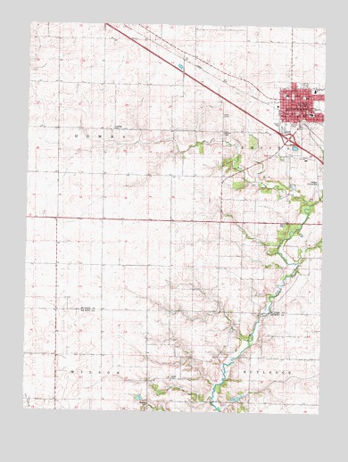 Le Roy, IL USGS Topographic Map