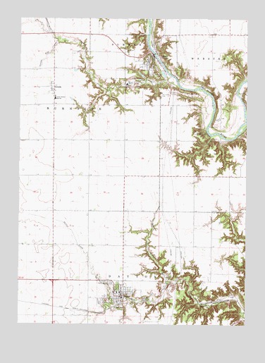 Lehigh, IA USGS Topographic Map