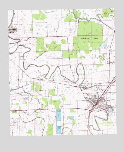 Leland, MS USGS Topographic Map