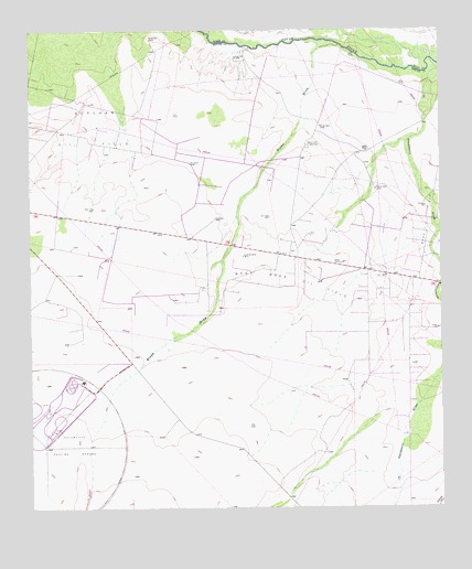 Ligon Ranch, TX USGS Topographic Map