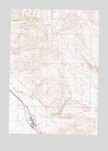 Lima, MT USGS Topographic Map