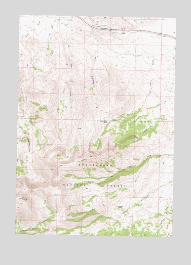 Lima Peaks, MT USGS Topographic Map