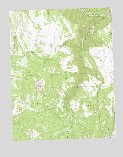 Little Cone, CO USGS Topographic Map