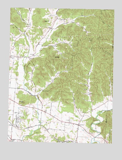Londonderry, OH USGS Topographic Map