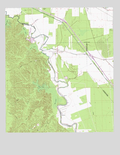 Lone Pine, LA USGS Topographic Map