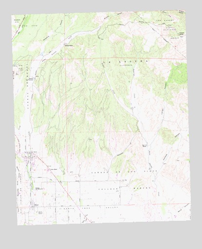 Los Olivos, CA USGS Topographic Map