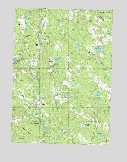 Loudon, NH USGS Topographic Map
