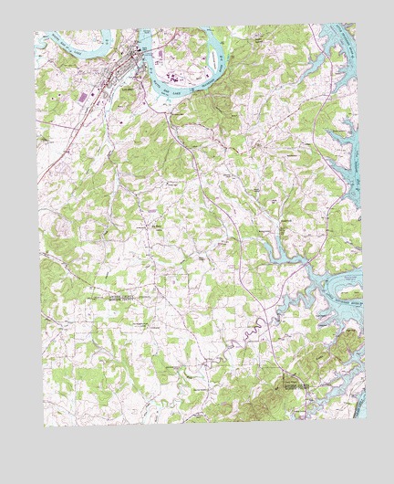 Loudon, TN USGS Topographic Map