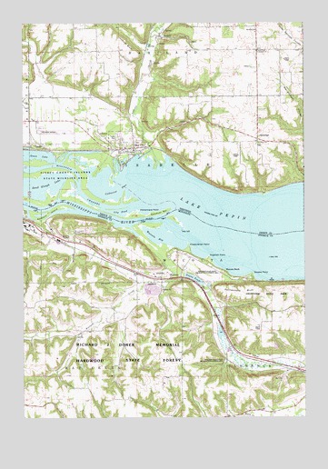 Bay City, WI USGS Topographic Map