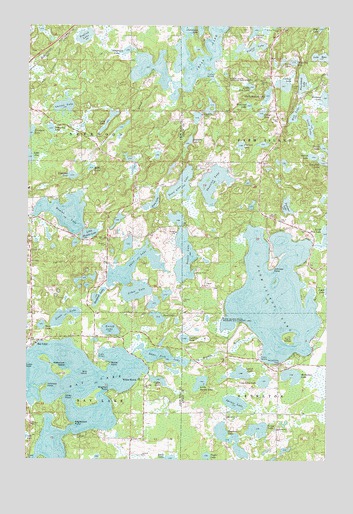 Bay Lake, MN USGS Topographic Map