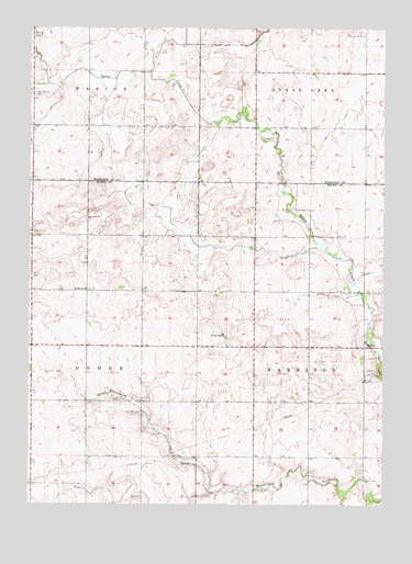 Mackey, IA USGS Topographic Map