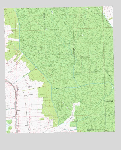 Madewood, LA USGS Topographic Map