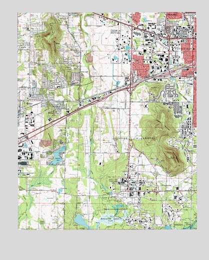 Madison, AL USGS Topographic Map