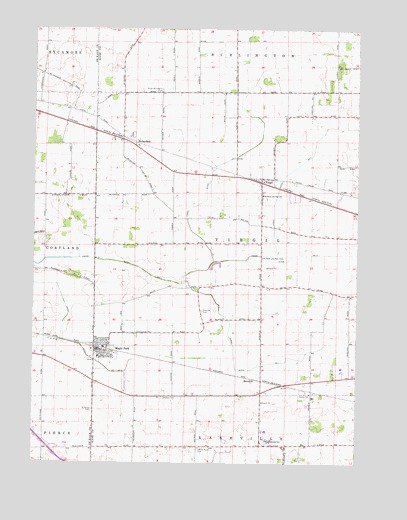 Maple Park, IL USGS Topographic Map
