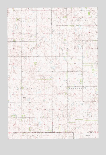 Marion NW, ND USGS Topographic Map