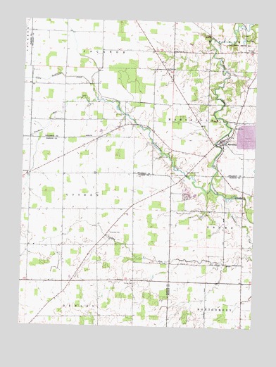 Marseilles, OH USGS Topographic Map