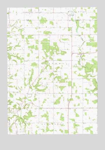 Martell, WI USGS Topographic Map