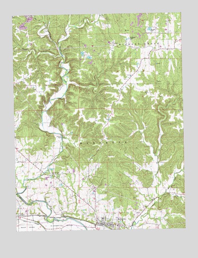 Marthasville, MO USGS Topographic Map