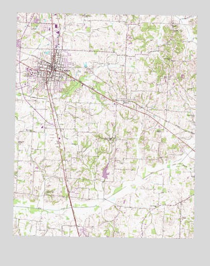 Martin, TN USGS Topographic Map