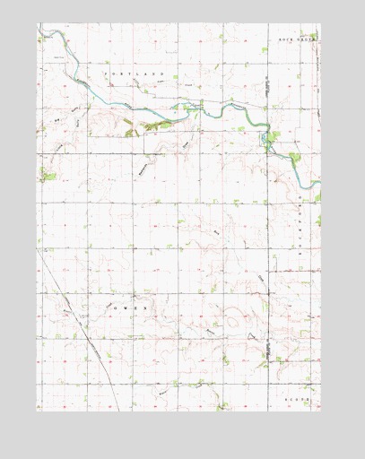 Mason City SE, IA USGS Topographic Map