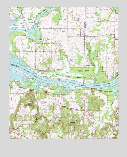 Mason Ridge, AL USGS Topographic Map