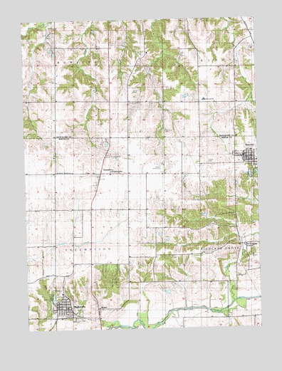 Matherville, IL USGS Topographic Map