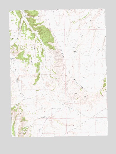Maxon Ranch, WY USGS Topographic Map
